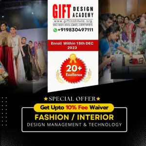 Students learning Interior and Fashion Design courses in Kolkata with practical training and placement assistance at GIFT Design Academy