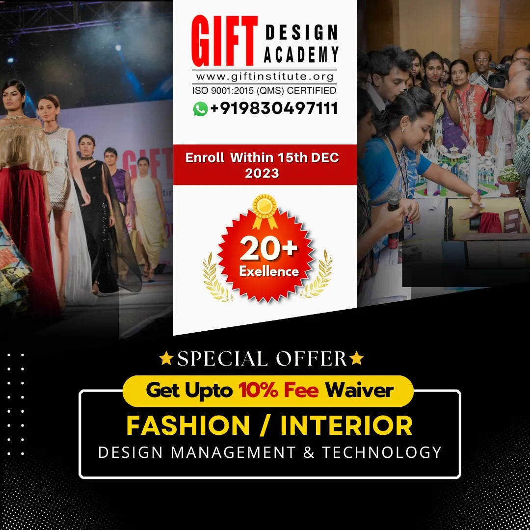 Students learning Interior and Fashion Design courses in Kolkata with practical training and placement assistance at GIFT Design Academy