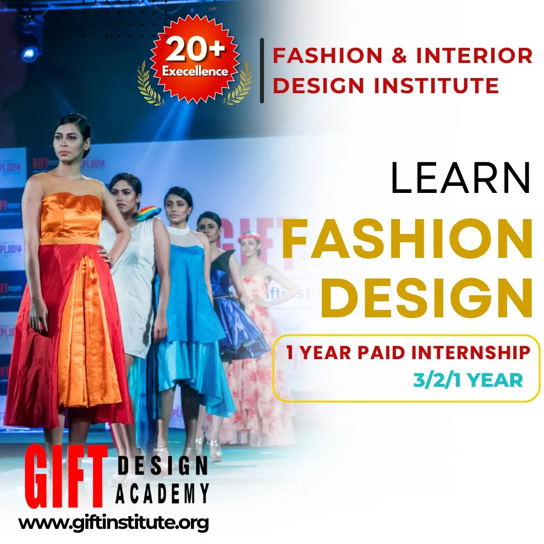 Fashion Design Course in Kolkata with practical training and placement assistance at GIFT Design Academy