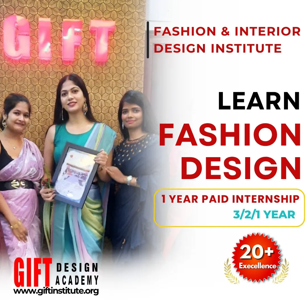Fashion Design Course in Kolkata with practical training and placement assistance at GIFT Design Academy