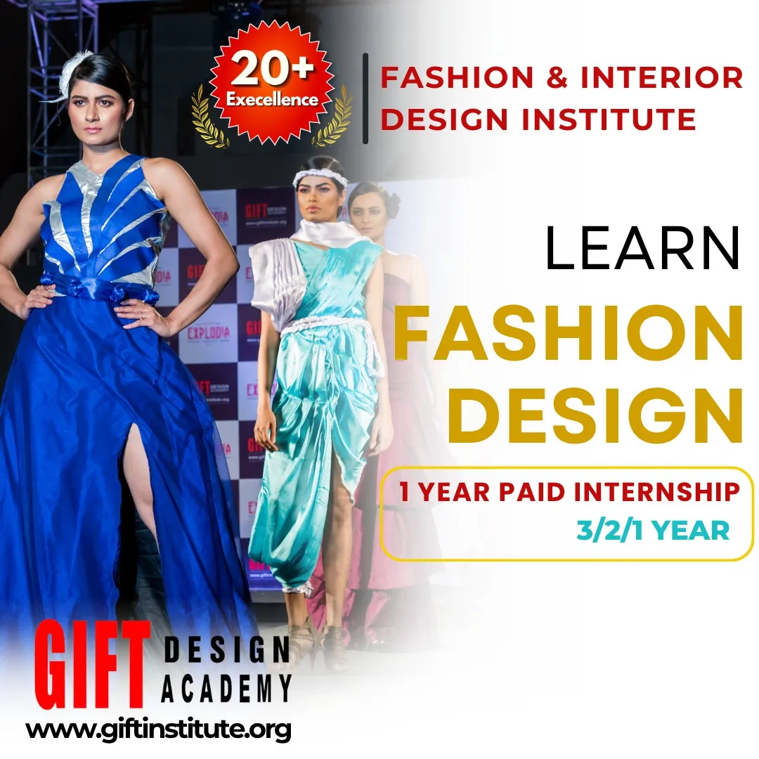 Fashion Design Course in Kolkata with practical training and placement assistance at GIFT Design Academy