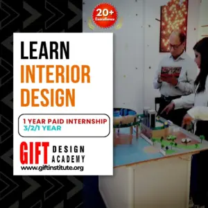 Interior Design Course in Kolkata with practical training and placement assistance at GIFT Design Academy