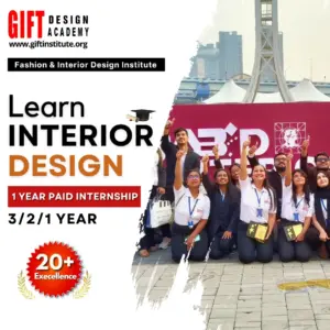 Interior Design Course in Kolkata with practical training and placement assistance at GIFT Design Academy
