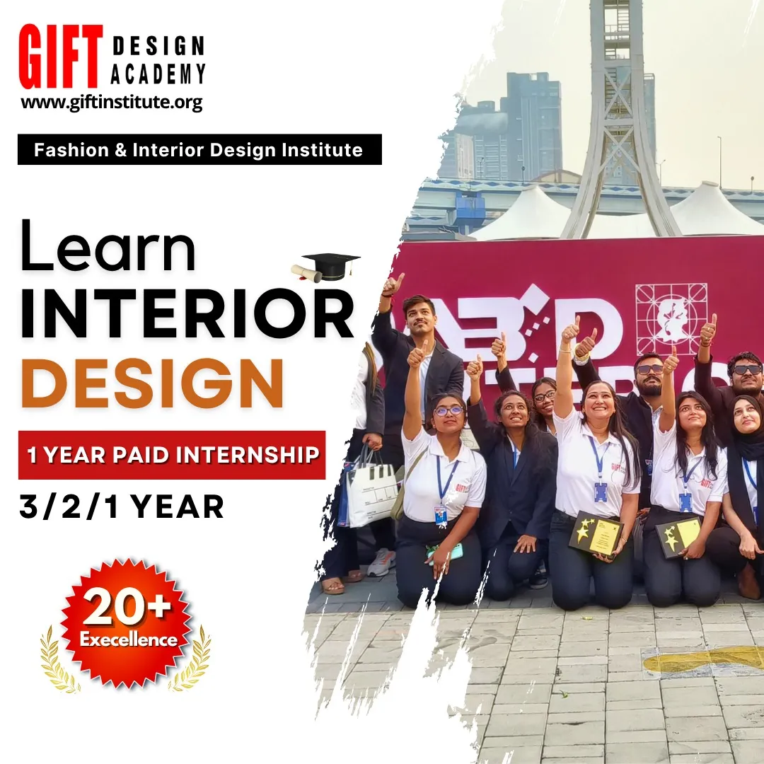Interior Design Course in Kolkata with practical training and placement assistance at GIFT Design Academy