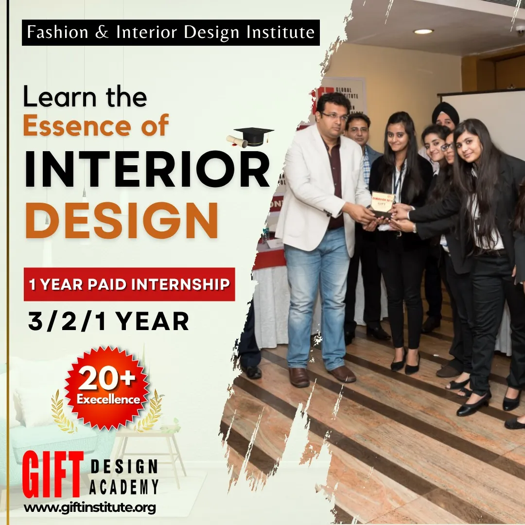 Interior Design Course in Kolkata with practical training and placement assistance at GIFT Design Academy