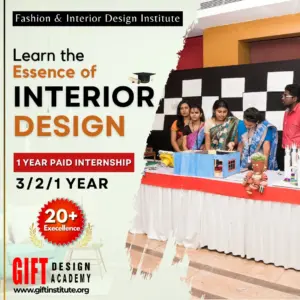 Interior Design Course in Kolkata with practical training and placement assistance at GIFT Design Academy