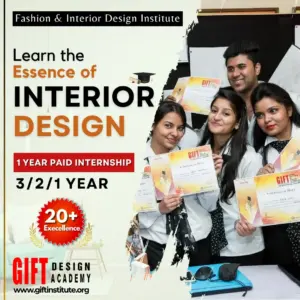 Interior Design Course in Kolkata with practical training and placement assistance at GIFT Design Academy