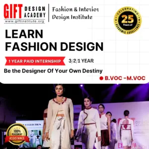 Fashion Design Course in Kolkata with practical training and placement assistance at GIFT Design Academy