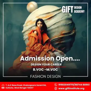 Fashion Design Course in Kolkata with practical training and placement assistance at GIFT Design Academy