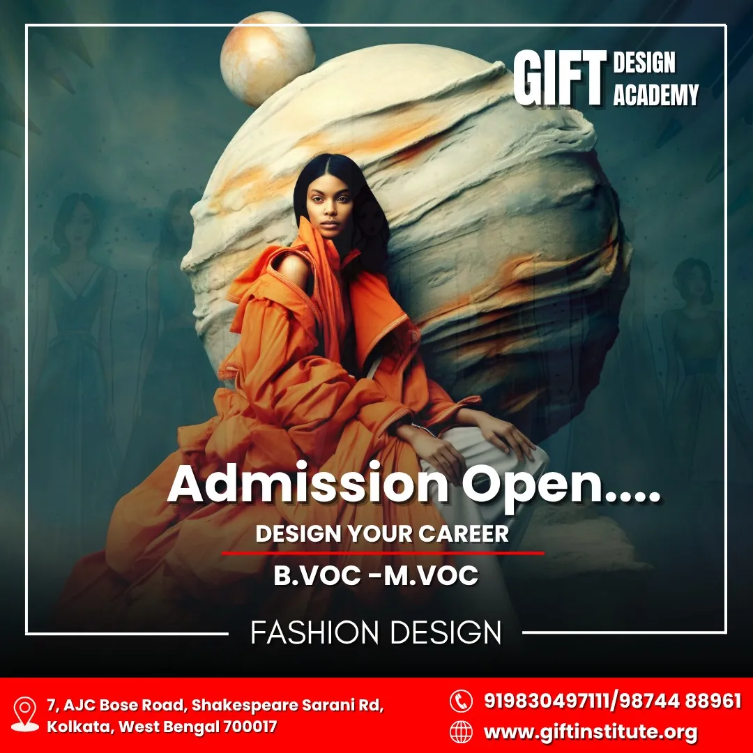 Fashion Design Course in Kolkata with practical training and placement assistance at GIFT Design Academy