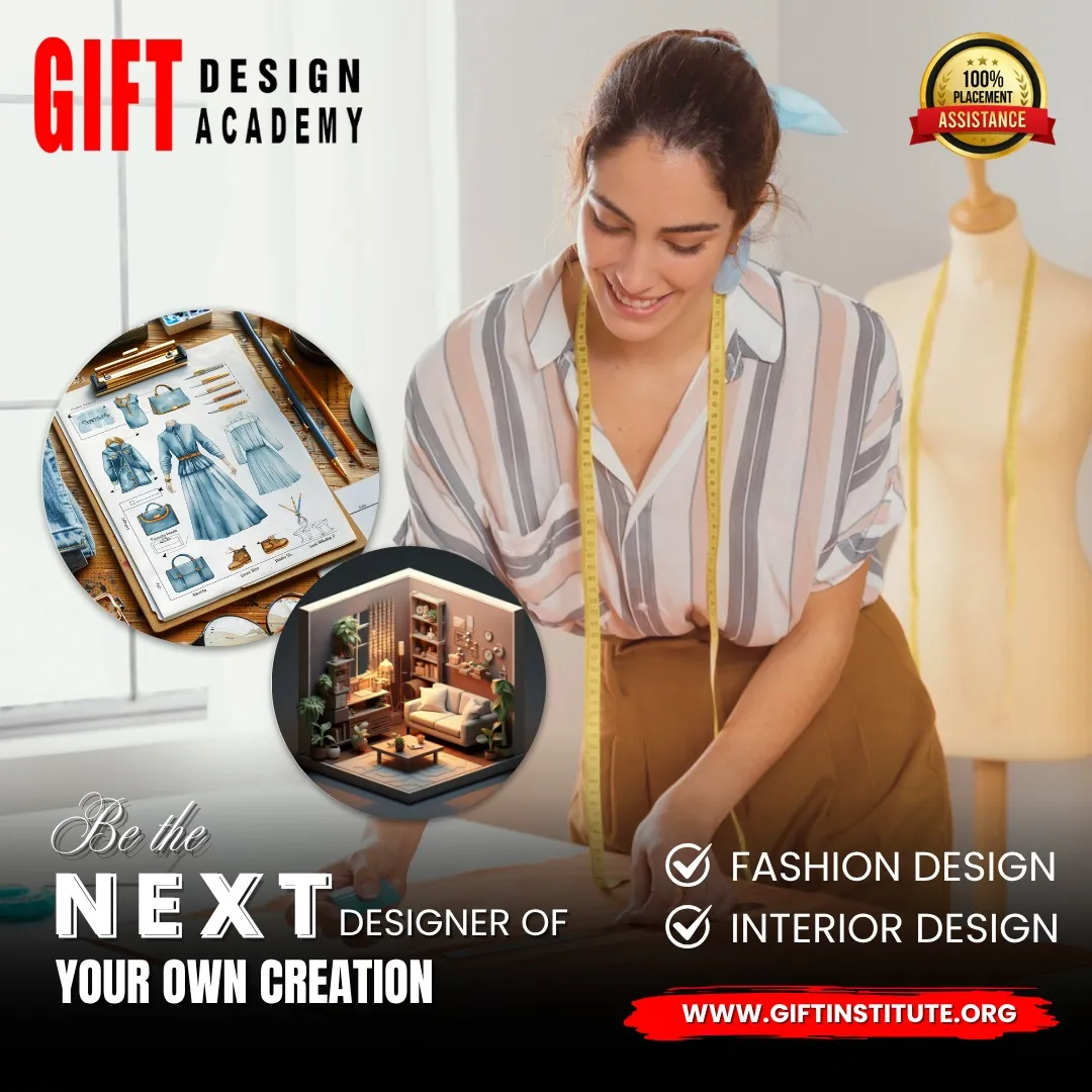 Fashion Design Course in Kolkata with practical training and placement assistance at GIFT Design Academy