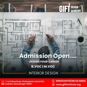 Interior Design Course in Kolkata with practical training and placement assistance at GIFT Design Academy