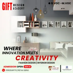 Interior Design Course in Kolkata with practical training and placement assistance at GIFT Design Academy