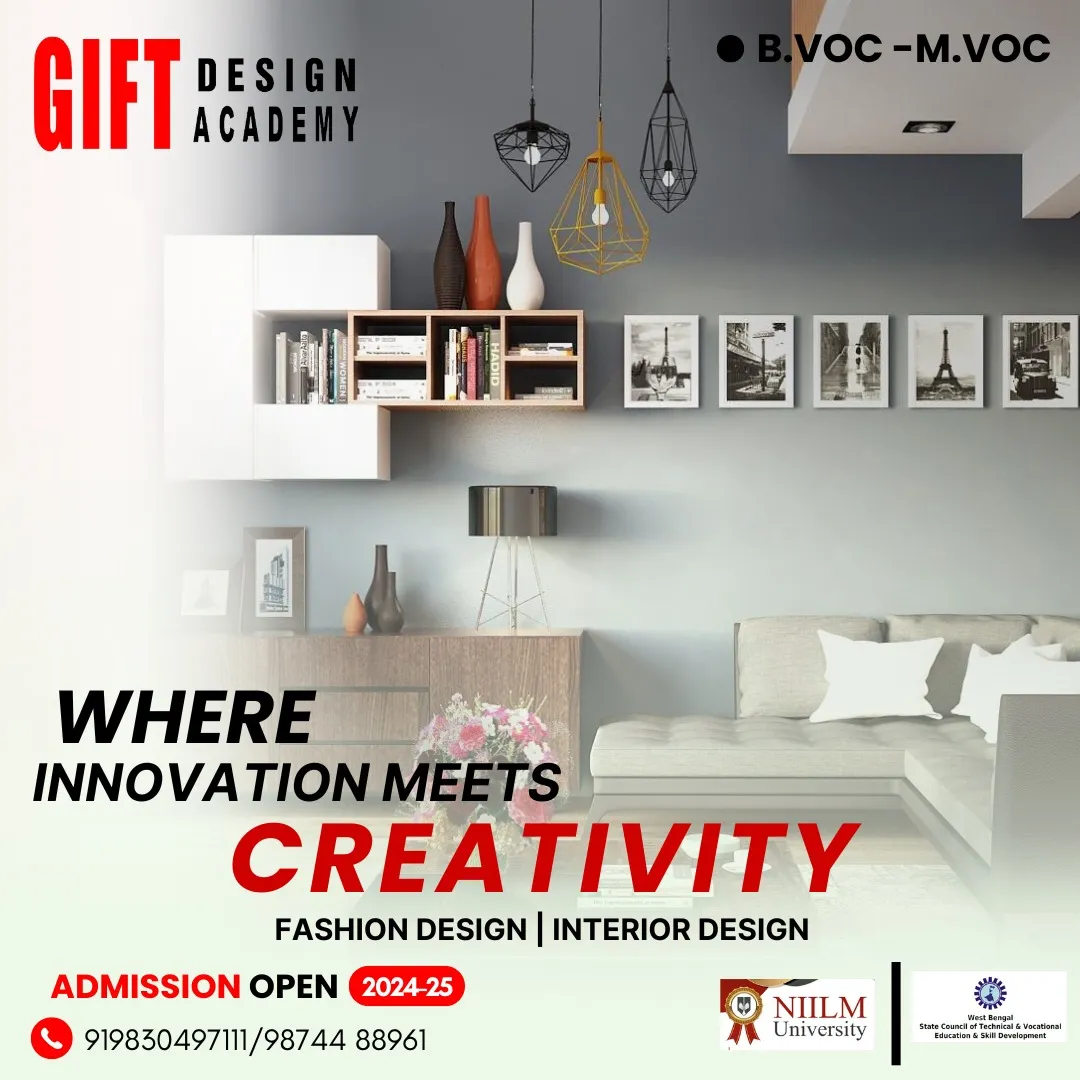 Interior Design Course in Kolkata with practical training and placement assistance at GIFT Design Academy