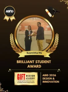 Susmitha Ms Brilliant Student Abid 2026 Design & Innovation Award