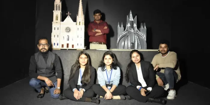 Interior Design College in Kolkata Students with Project Showcase GIFT