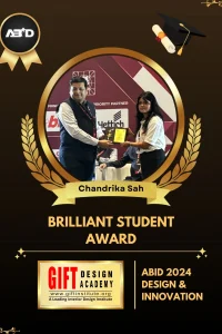 Chandrika Sah Brilliant Student Abid 2024 Design & Innovation Award